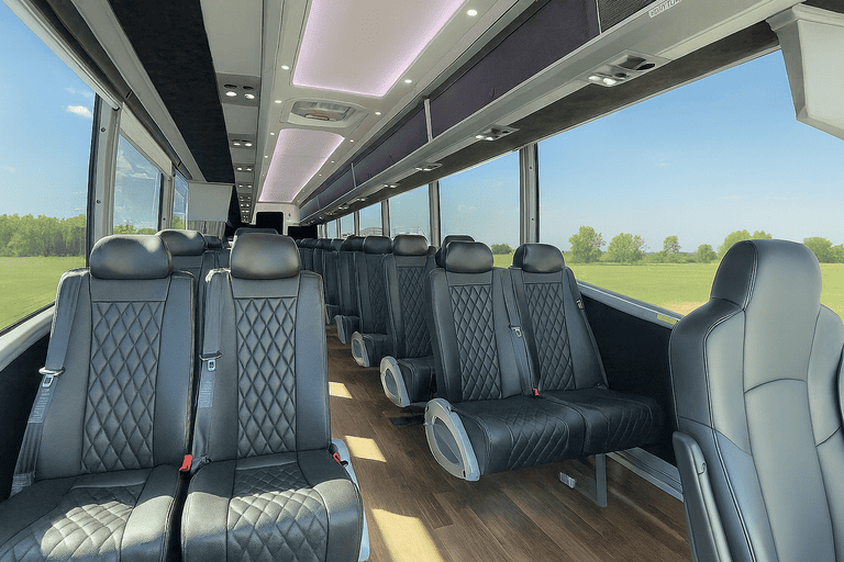 coach bus in Fullerton