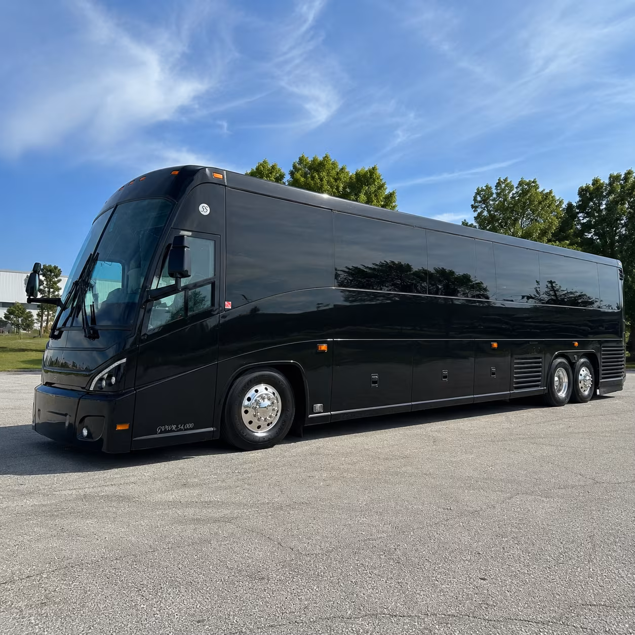 fullerton 47 passenger charter bus