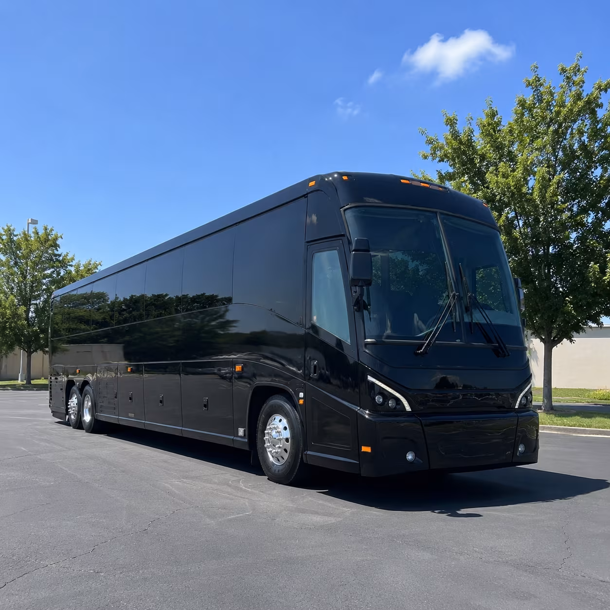 fullerton 56 passenger charter bus