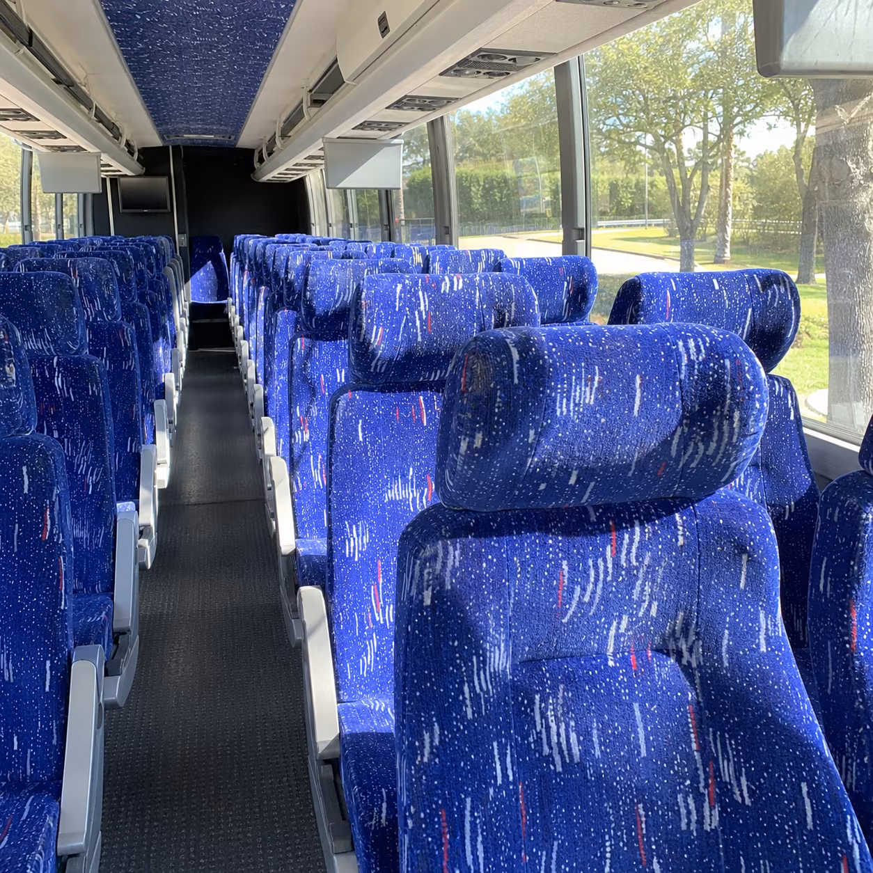 fullerton charter bus inside