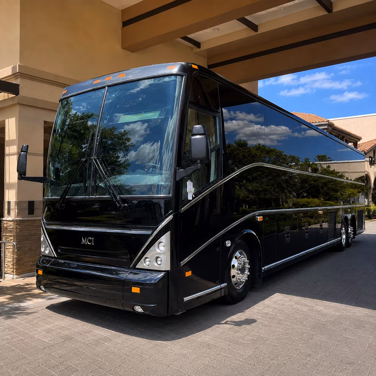 fullerton convention charter bus rental