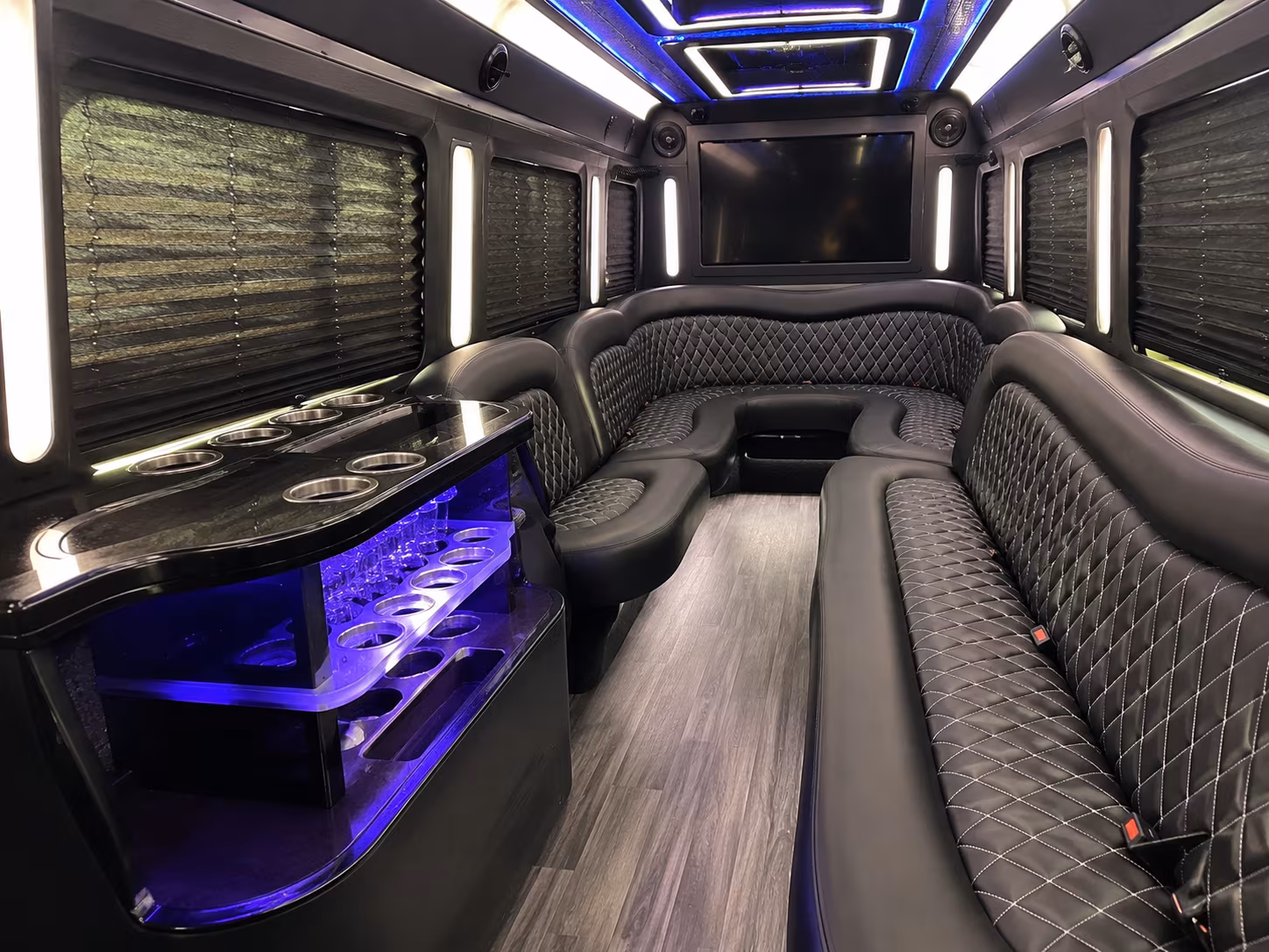 fullerton holiday party bus rental