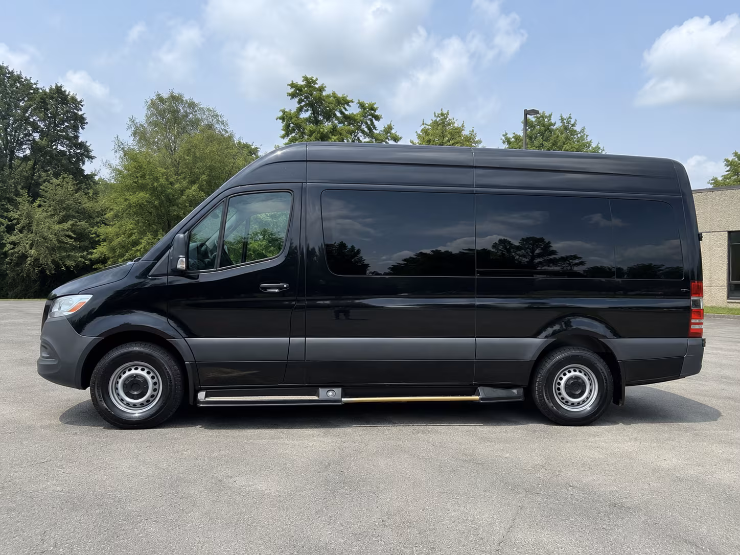 fullerton sprinter van with driver