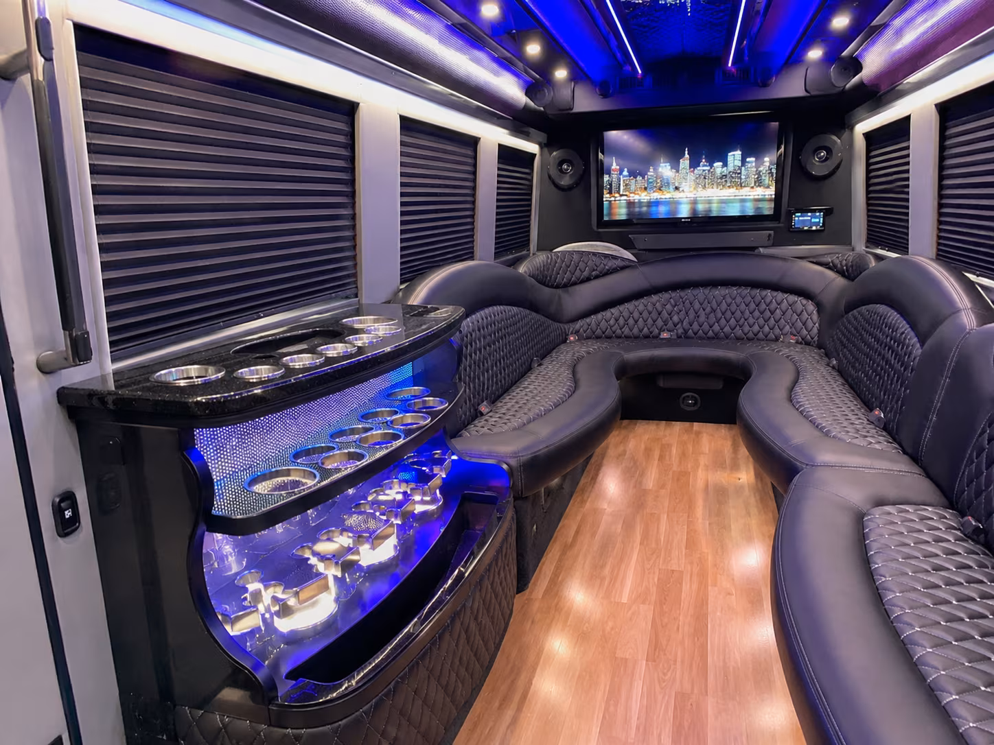 party buses to the glass house and pomona concert venues