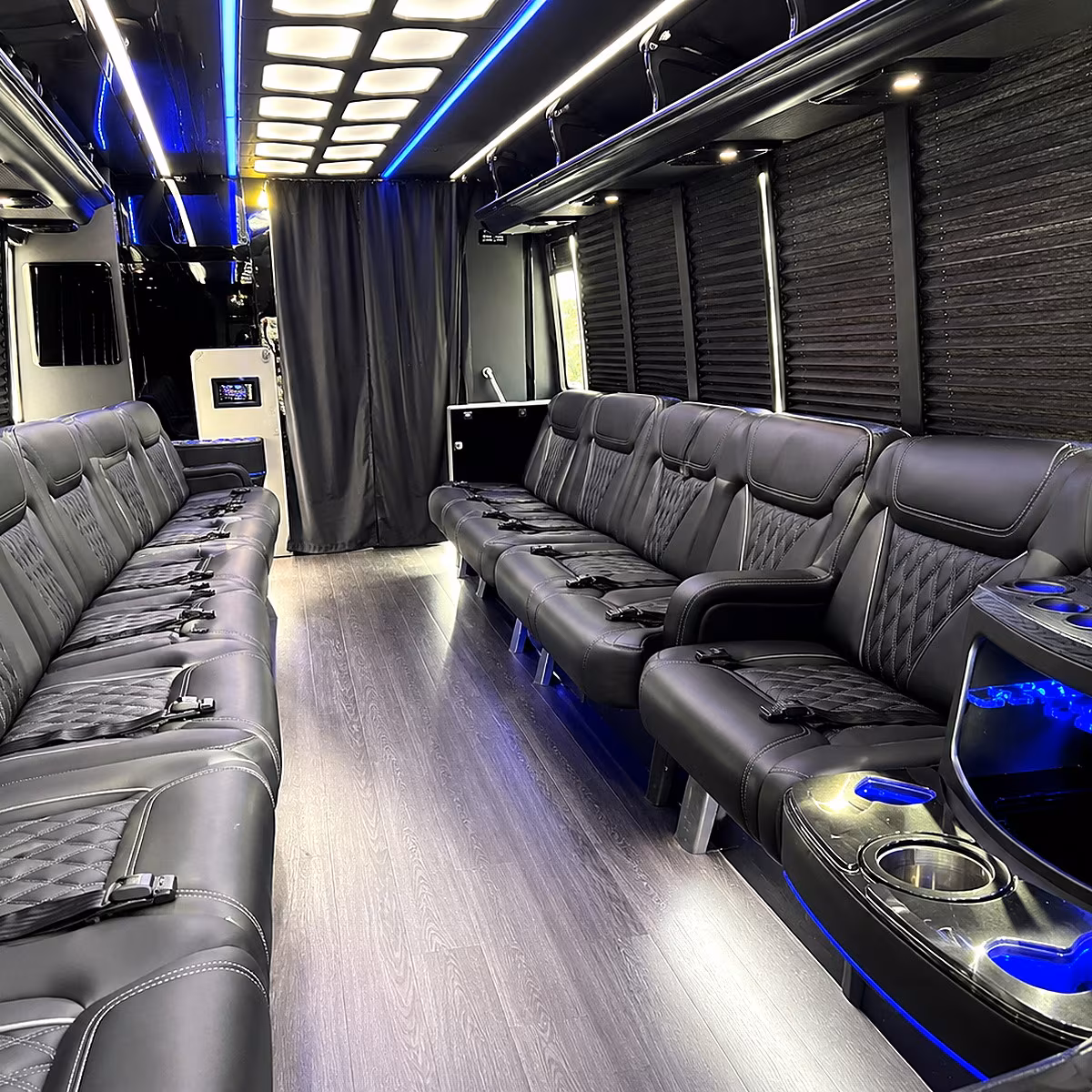 senior congregation shuttle buses in fullerton