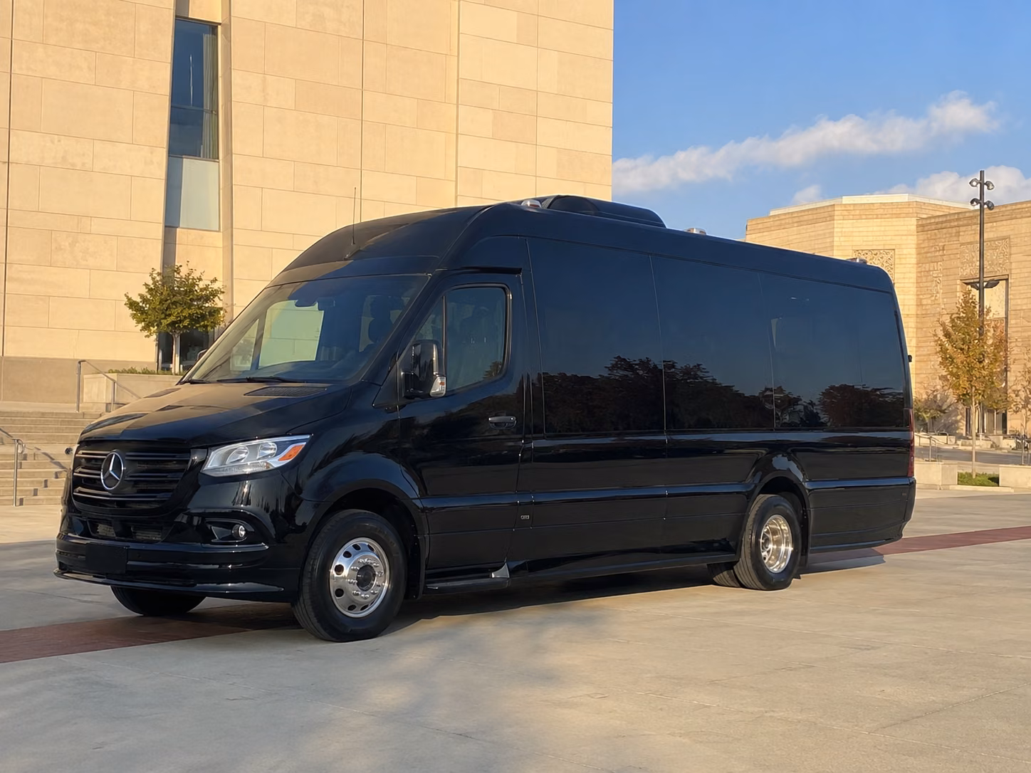 sprinter vans and minibuses for smaller fullerton birthday groups